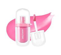 Amuse JEL-FIT TINT Tinte labial hidratante con textura gelatinosa de 12 horas de duración Vegano en tamaño práctico para viajar (04 LECHE DE ROSA)