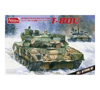 Amusing Hobby 35A060 Russian Main Battle Tanque T-80U Full Interior Escala 1:35 Maqueta de Plástico