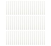 AMUSLESUR 100 Piezas Conector de Rodillo para Persianas Verticales, Placas de Ubicación de Lamas, Accesorios Resistentes para Cortinas, Recambio Compacto para Estores en Hogar y Oficina