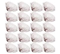 AMUSLESUR 100piezas Unidades de Redes para Moños Malla Invisible con Borde Elástico para Bailarinas Redecillas para Pelo para Peinado Ordenado y Natural