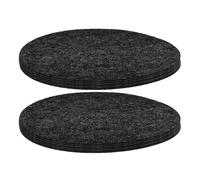 AMUSLESUR 12 Divisores y Protectores de Fieltro para Ollas y Sartenes, Acolchados y Ligeros, Ideales para Almacenamiento y Transporte Seguro en Cocina