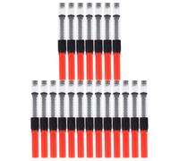 AMUSLESUR Absorbedor de Tinta para Bolígrafo Estilográfico, Convertidor de Tinta Giratorio de Plástico, Fácil Instalación, Paquete de 20 Unidades para Oficina y Escuela