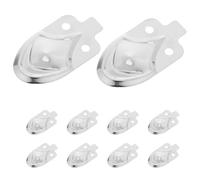 AMUSLESUR Armadura Medieval de Placas Acero Inoxidable Color Plata 50 Unidades Resistencia a la corrosión para Cosplay y proyectos DIY