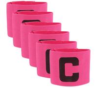 AMUSLESUR Brazaletes de Capitán Ajustables para Fútbol Profesional, 6 Piezas Control de Movimiento y Protección para Entrenamientos y Partidos de Competición