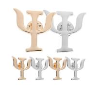 AMUSLESUR Broches de Psicología de Aleación Vintage, Set de 6 Piezas Dorados y Plateados para Mochilas y Ropa, Accesorios Versátiles para Médicos, Enfermeras y Amantes Salud