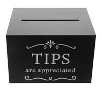 AMUSLESUR Caja de Donaciones y Buzón de Sugerencias Acrílico Transparente con Cerradura, Caja de Recolección Segura y Espaciosa para Oficina, Restaurante y Eventos, Urna Multifuncional