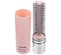 AMUSLESUR Cepillo para Peinar Rodillo Retráctil Cepillo de Plástico Portátil para Secar y Desenredar