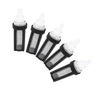 AMUSLESUR Colador de Microbomba 9mm de Entrada de Agua Antitaponamiento | Paquete de 5 Piezas, Acero Inoxidable, para Diámetro Interior de 7mm u 8mm y Plástico