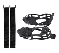 AMUSLESUR Crampones Antideslizantes XL para Zapatos de Invierno, Funda Protectora Tep 24 Dientes para Hielo y Nieve, Pinzas de Hielo para Exteriores Ideales para Escalada, Pesca y