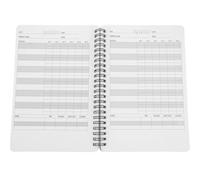 AMUSLESUR Cuaderno de Planificación Fitness A5 Espiral para Entrenamiento y Diario de Ejercicios Peso Corporal, Libro de Registro para Gimnasio en Casa, Accesorios Esenciales para Mujer,