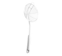 AMUSLESUR Cuchara Espumadera de Acero Inoxidable Ranurada Ligera para Cocina Profesional en Restaurantes y Hoteles con Diseño Duradero y Práctico