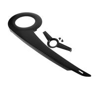 AMUSLESUR Funda Protectora de Cadena para Bicicleta 38-40 Dientes Negra Manguito Plástico para Bicicleta de Montaña Fácil Instalación en Rutas de Ciclismo
