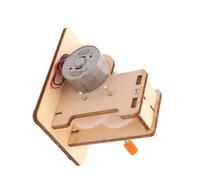 AMUSLESUR Generador de Electricidad Casero de Madera para Experimento Científico Modelo Educativo DIY de Mano para Juguete Didáctico Stem para Enseñanza Escolar