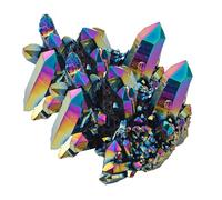 AMUSLESUR Grupo de Piedras Naturales, 2 Piezas, 4,5 X 3,5 X 3 CM, para Proyectos de Arte y Decoración Navideña en Interiores