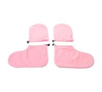 AMUSLESUR Guantes de Terapia de Calor, Guante de Terapia de Mano, Algodón y Fluff, Rosa, Reutilizable, Aislamiento, para Tareas Domésticas y Trabajo