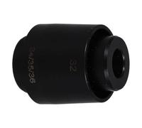 AMUSLESUR Herramienta de Instalación de Sellos Antipolvo para Horquilla Delantera de Bicicleta, Plástico Técnico Ligero, Superficie Suave, Compatible Diámetros 32-36mm para Mantenimiento