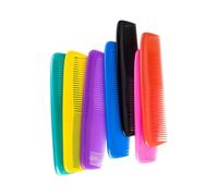 AMUSLESUR Mini Peine Cabello 24 Piezas de Plástico Antiestático Portátil Adecuado para Peluquería y Uso en Hotel sin Dañar ni Enredar el Cabello Color Aleatorio
