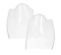 AMUSLESUR Moldeador de Zapatos de Pp Transparente para Hombres y Mujeres, 1 Par, Mantiene la Forma y Previene el Colapso Puntera, Adecuado para Conservar Calzado