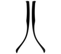 AMUSLESUR Patillas de Repuesto para Gafas de Tr90 Negro, Recambio de Gafas Patas de Repuesto Delicadas y Longitud Adecuada para Reparación de Anteojos