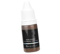 AMUSLESUR Pigmento Natural para Cejas 8 Ml Color Café Claro Semipermanente a Base de Extractos Vegetales Seguro y Portátil para Micropigmentación y Maquillaje Temporal