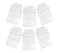 AMUSLESUR Protectores de Bolsillo de PVC para Bolígrafos y Lápices, 6 Unidades, Organizador para Oficina y Hospital, Evita Manchas de Tinta y Mantiene el Orden