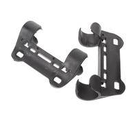 AMUSLESUR Soporte de Bomba para Bicicleta 2 Piezas de Plástico Clip para Inflador Accesorios para Bici de
