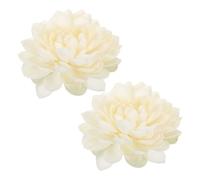 AMUSLESUR Sujetadores para Cortinas Clip de Flores, 2 Piezas, Hebillas para Decoración de Ventanas en Dormitorios y Espacios de Trabajo