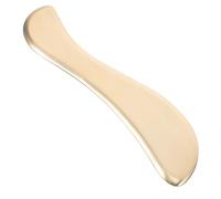 AMUSLESUR Tabla de Raspado Herramienta Profesional Gua Sha de Latón para Masaje Corporal Que Reduce Muscular Textura Delicada para Uso en Espalda y