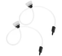 AMUSLESUR Tubo de Conexión y Adaptador para Sellador al Vacío, Manguera Flexible para Envasado y Conservación en Refrigeración