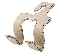 AMVOYOA Gancho para bolso de automóvil mejorado 2021, ganchos 2 en 1 para reposacabezas de asiento de automóvil, soporte de almacenamiento duradero, organizador de cuero para colgar bolsas de