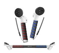 AMVR Accesorio de Mango Mejorado Compatible con Meta/Oculus Quest 3S/Quest 3 Accesorios, Palos Largos 3 en 1 VR Gorilla Tag, Mangos Beat Saber, Accesorio para Palos de Golf, empuñaduras Extensibles