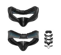 AMVR Facial Interface Face Pad Cover Compatible con Meta/Oculus Quest 3S Accesorios, no Encaja Q3 (Versión Estándar para halo headstrap)