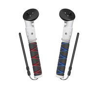 AMVR Grip Attachments Compatible con Meta/Oculus Quest 3s/Quest 3 Controller Accessories, Controller Extension Grips for VR Game, Gorilla Tag Long Arms Sticks, Beat Saber Grip