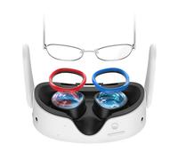 AMVR Lente Anti arañazos, Anillo Que Protege Las Gafas de Realidad Virtual de arañazos causados por Las Gafas ópticas habituales, para Q2/Q1/Rift S/Go