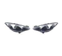 Amxaqjc Faros Delanteros Para Peugeot 308 montaje 9675229480 9675229380 2012 a 2015 un par de faros del coche(2piece)