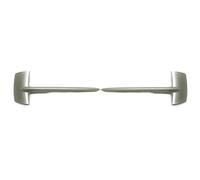 Amxaqjc Faros Delanteros Para X5 F15 2014-2018 Faro Antiniebla Delantero Parachoques Delantero Faro Antiniebla Cubierta Bisel Moldura Mate Cubierta Marco(A style L and R)