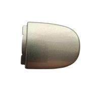 Amxaqjc Manija puerta lateral exterior Para VW Para Jetta A6 MK6 Para Beetle Para Tiguan 1 5N MK1 2008-2017 5ND837879 Tapa Cubierta Cilindro Cerradura Manija Puerta(Plata)
