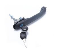 Amxaqjc Para Asiento Para Alhambra 1996-2010 Manija Puerta Exterior Cerradura Llave Delantera Izquierda O Derecha 6N0837207C 6N0837207D Tiradores Exteriores Coche