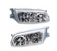 Amxaqjc Para SVX Para Starex H1 2000-2003 Parachoques Delantero Faro Delantero Lámpara Conducción Delantera SIN Bombilla Faros Principales Coche(White Type)