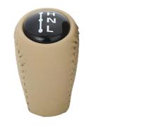 Amxaqjc Para Toyota Para Prado LC120 Para Land Para Cruiser 2003-2009 Perilla Cambio Transmisión 5 Velocidades Engranaje Transferencia Cuero Pomos Palanca Coche(Beige H-N-L)