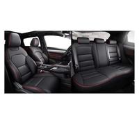 Amxaqjc Protector Asiento Coche para Chevrolet para Captiva para Cavalier para Malibu para XL para Cobalt para Cruze para Orlando Fundas para Asientos Coche(Full Set-Black Red)