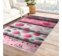 AMXBZC Vintage Alfombra Salon Alfombra de habitación de niña Linda Alfombra Grande Estilo Boho y Oriental Habitacion, Cocina, Comedor, Pasillo, Dormitorio, Salón（morado-240x300cm