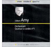 Amy, G. - Gilbert Amy : Quatuor à cordes n° 1
