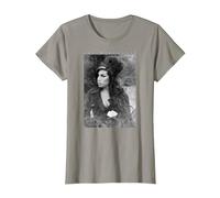 Amy Winehouse Vintage Tribute - Jazz Soul Music Presente Camiseta, Mujer, Pizarra, XXL