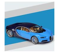 AMYALIN Coche Modelo 1:18 para Bugatti para Chiron 2016 Coche De Metal Fundido A Presión Modelo De Vehículo Colección(Azul)