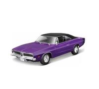 AMYALIN Coche Modelo 1:18 para Dodge para Charger R/T 1969 Modelos De Coches De Aleación Fundidos A Presión Colección