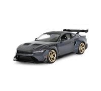 AMYALIN Coche Modelo 1:18 para Ford para Mustang para GTD 2025 Coche De Juguete De Aleación De Fundición A Presión Colección(Grey)