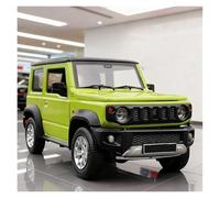AMYALIN Coche Modelo 1:18 para Suzuki para Jimny SUV Coche De Aleación con Ruedas De Repuesto para Coleccionistas Colección(Verde)