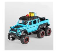 AMYALIN Coche Modelo 1:24 para Benz G63 Colección De Maquetas De Coches De Aleación Metálica Fundida A Presión Colección(Azul)