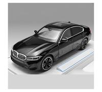 AMYALIN Coche Modelo 1:24 para BMW 325Li Colección De Maquetas De Coches De Aleación Metálica Fundida A Presión Colección(Negro)